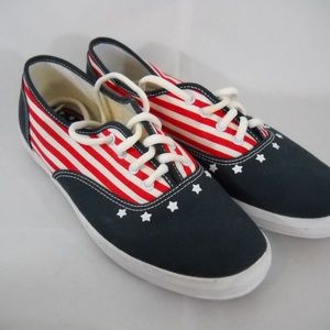 Keds Womens Size 8.5 Stars And Stripes Shoes